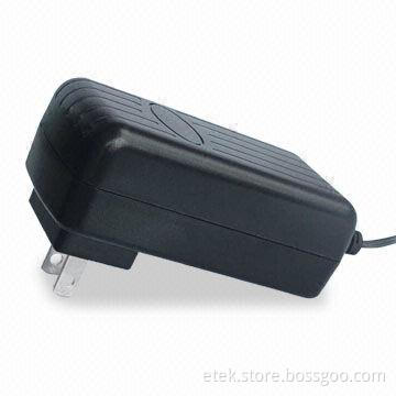25W Switching Power Adapter with 90 to 264V AC Input Voltages and 1.3A Input Current
